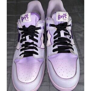 A Bathing Ape BAPE Sk8 Sta M1 ‘Purple’ Size 11 No Box